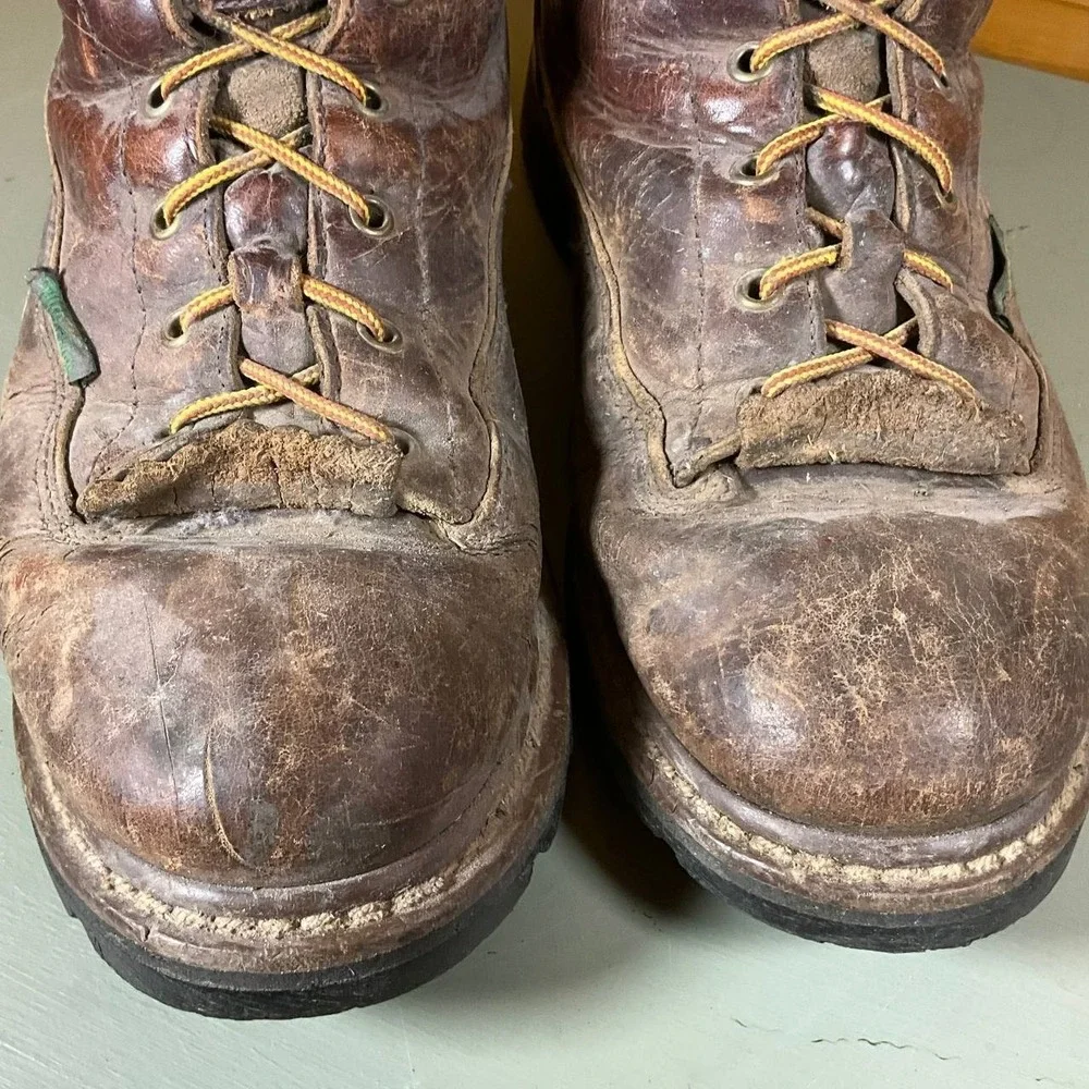 Georgia Boots‎ Mens 10W Steel Toe Waterproof Logger Full Grain Leather G101
